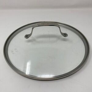 Emeril Lagasse 11" Outer / 10" Inner Replacement Lid Glass Stainless Steel Rim